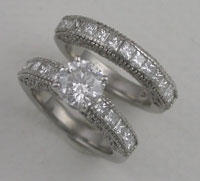 palladium wedding set
