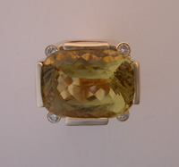 citrine diam 14kyg